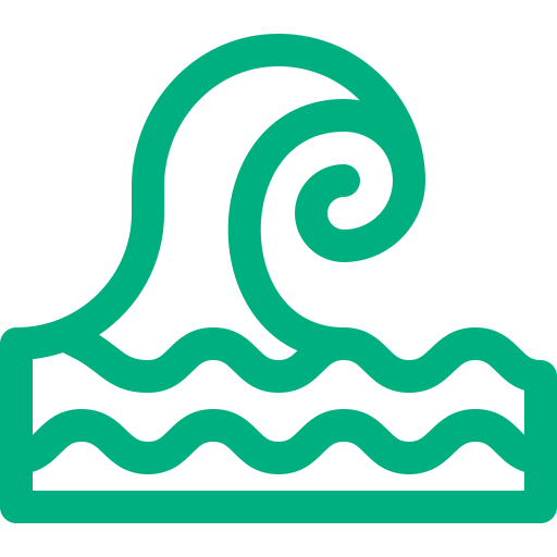 big waves icon